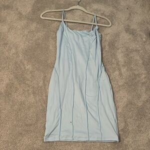 Blue Mini Dress